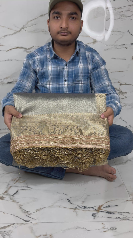 Banarasi Handloom Soft Tissue Silk Saree